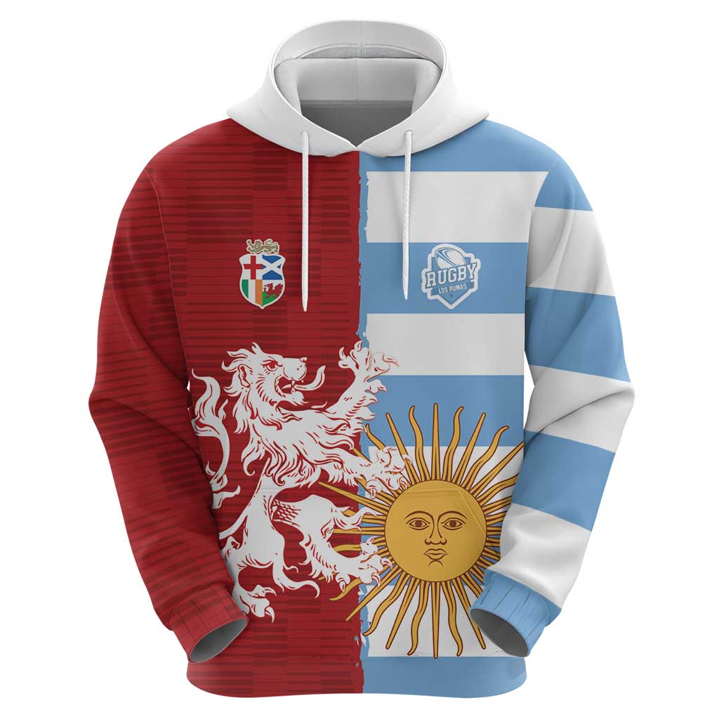Custom British Lions Argentina Hoodie Unique Style - Wonder Print Shop