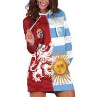 Custom British Lions Argentina Hoodie Dress Unique Style - Wonder Print Shop