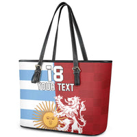Custom British Lions Argentina Leather Tote Bag Unique Style - Wonder Print Shop