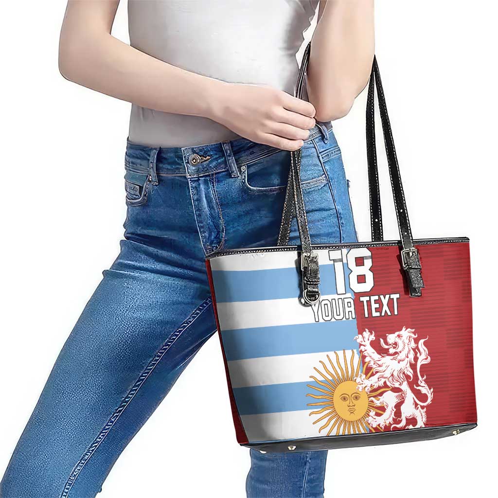 Custom British Lions Argentina Leather Tote Bag Unique Style - Wonder Print Shop