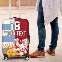 Custom British Lions Argentina Luggage Cover Unique Style - Wonder Print Shop