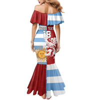 Custom British Lions Argentina Mermaid Dress Unique Style - Wonder Print Shop