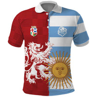 Custom British Lions Argentina Polo Shirt Unique Style - Wonder Print Shop