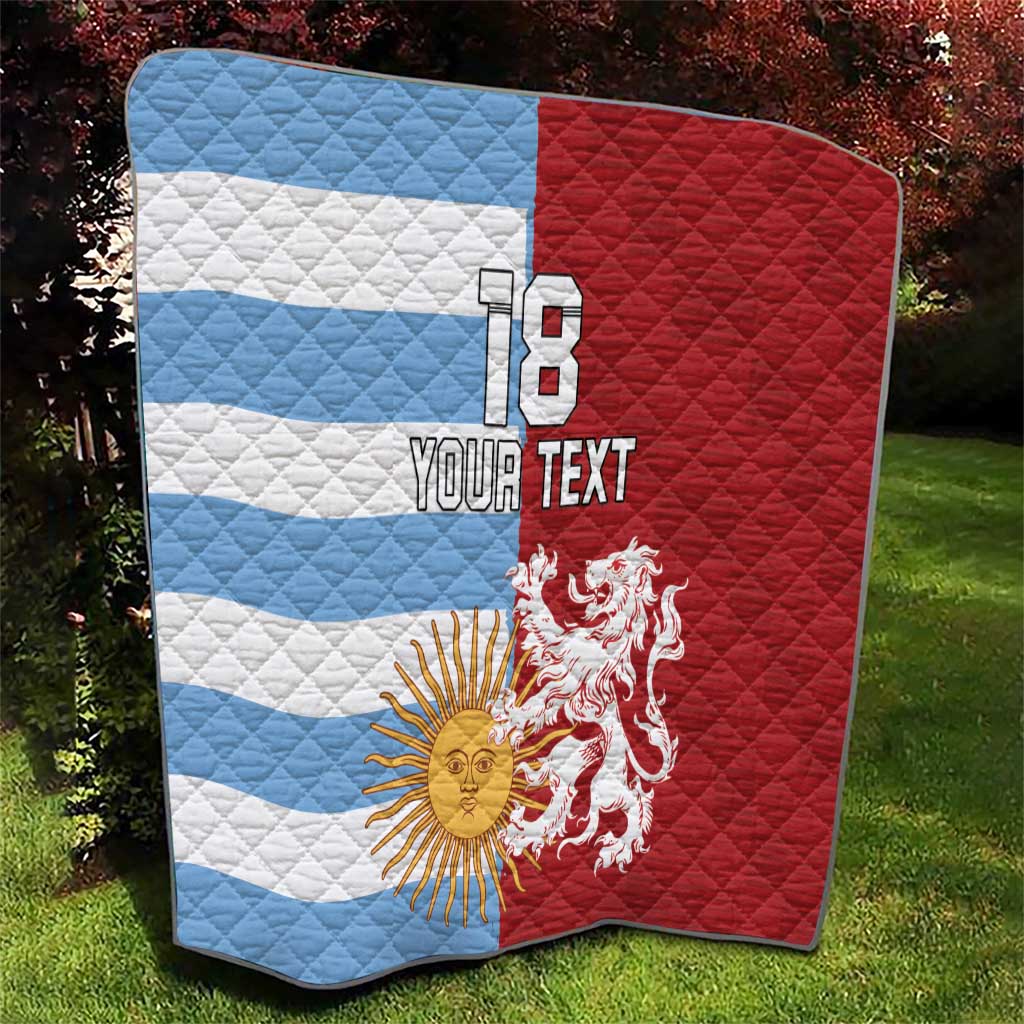 Custom British Lions Argentina Quilt Unique Style - Wonder Print Shop