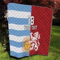 Custom British Lions Argentina Quilt Unique Style - Wonder Print Shop