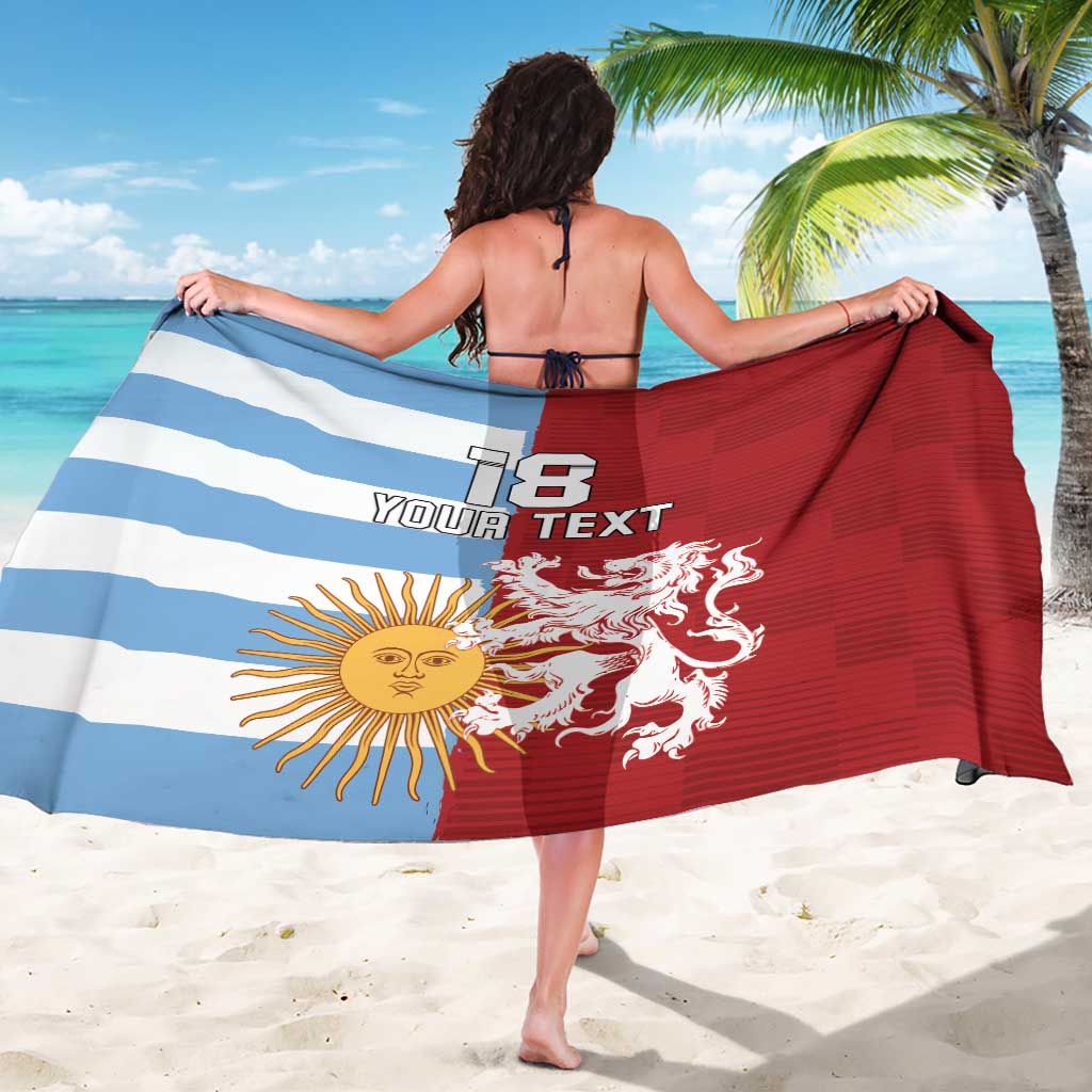 Custom British Lions Argentina Sarong Unique Style - Wonder Print Shop