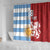 Custom British Lions Argentina Shower Curtain Unique Style - Wonder Print Shop