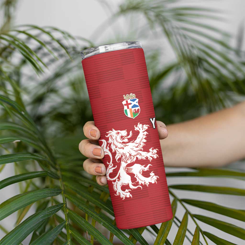 Custom British Lions Argentina Skinny Tumbler Unique Style - Wonder Print Shop