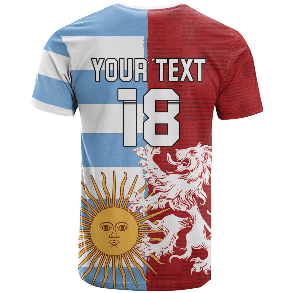 Custom British Lions Argentina T Shirt Unique Style - Wonder Print Shop