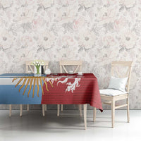 Custom British Lions Argentina Tablecloth Unique Style - Wonder Print Shop