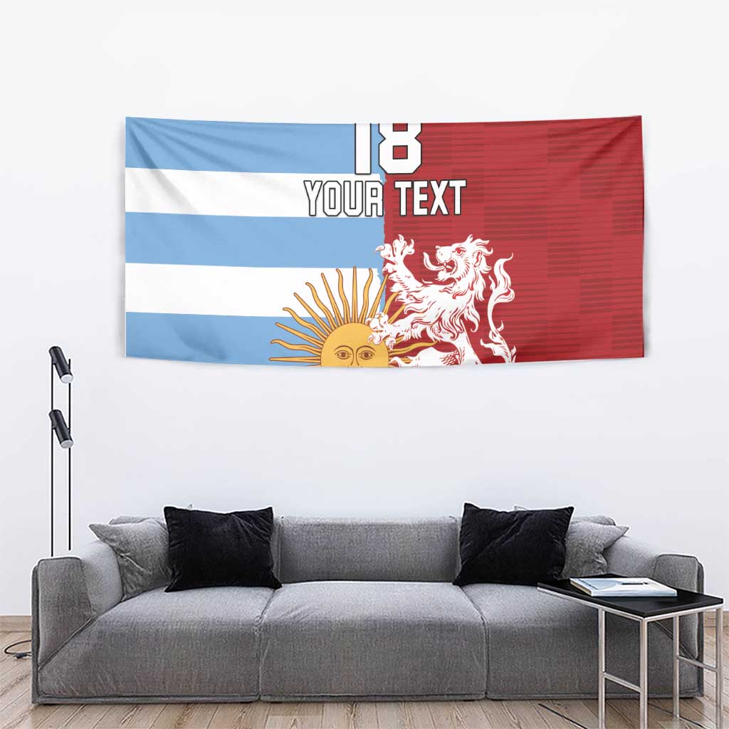Custom British Lions Argentina Tapestry Unique Style - Wonder Print Shop