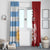 Custom British Lions Argentina Window Curtain Unique Style - Wonder Print Shop