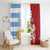Custom British Lions Argentina Window Curtain Unique Style - Wonder Print Shop