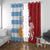 Custom British Lions Argentina Window Curtain Unique Style - Wonder Print Shop