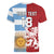 Custom British Lions Argentina Women V-Neck T-Shirt Unique Style - Wonder Print Shop