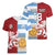 Custom British Lions Argentina Women V-Neck T-Shirt Unique Style - Wonder Print Shop