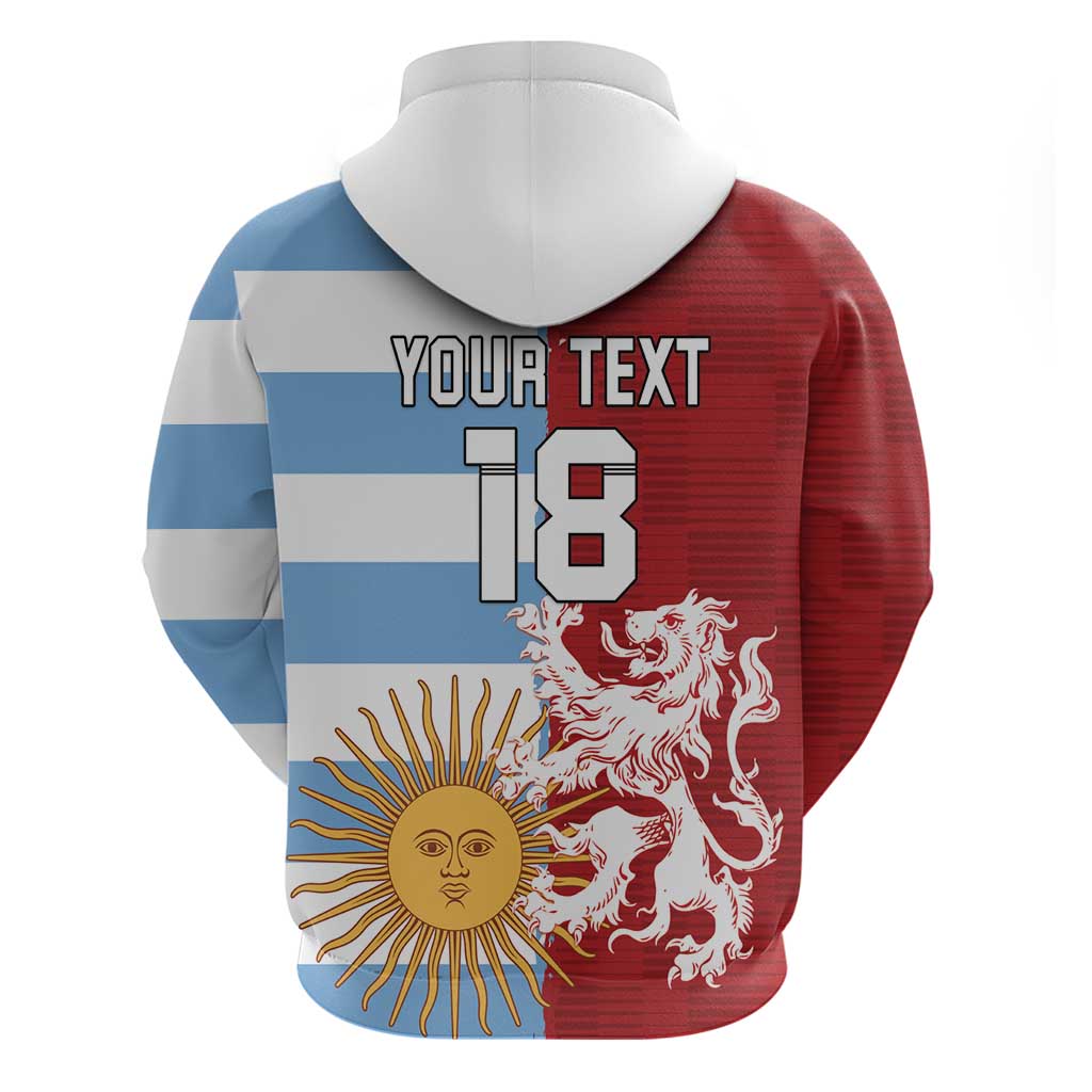 Custom British Lions Argentina Zip Hoodie Unique Style - Wonder Print Shop