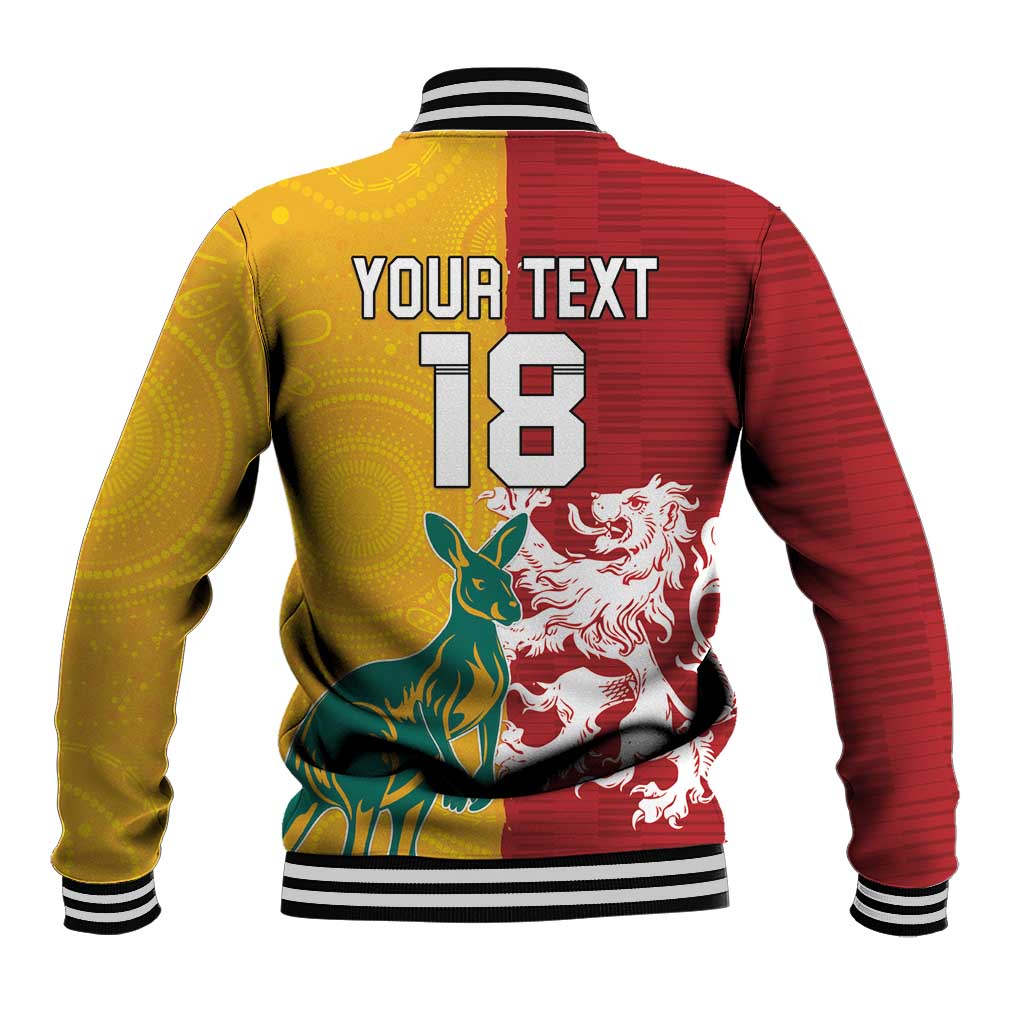 Custom British Lions Australia Baseball Jacket Unique Style - Wonder Print Shop