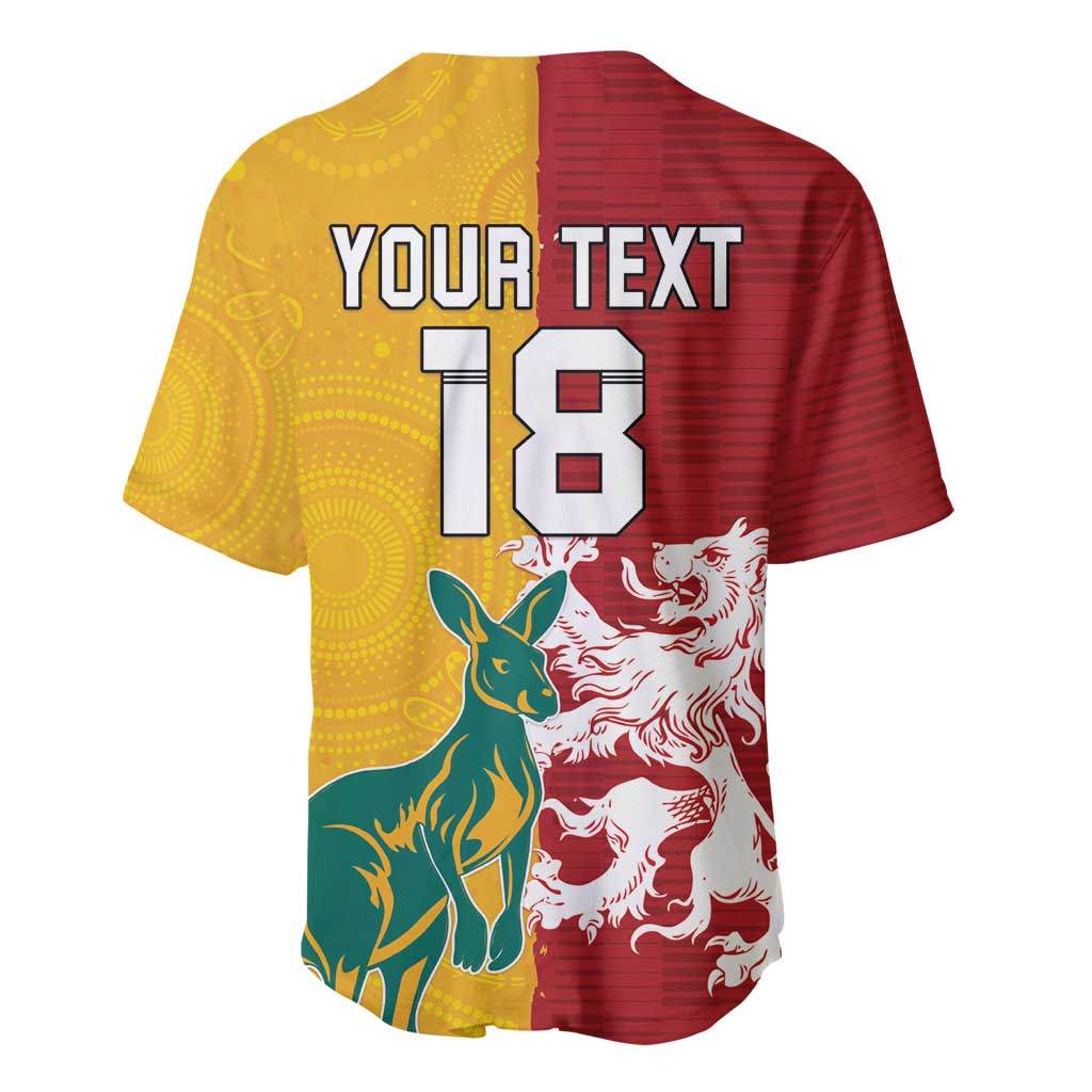 Custom British Lions Australia Baseball Jersey Unique Style - Wonder Print Shop