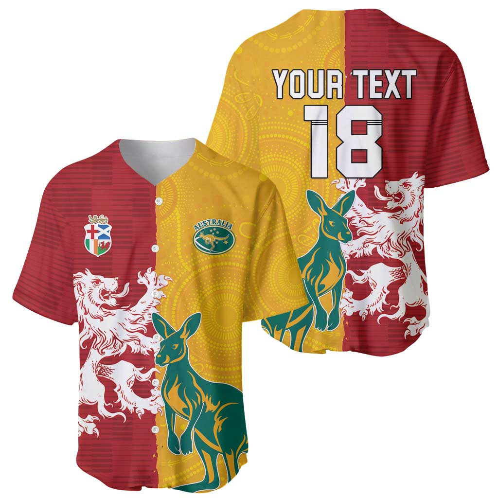 Custom British Lions Australia Baseball Jersey Unique Style - Wonder Print Shop