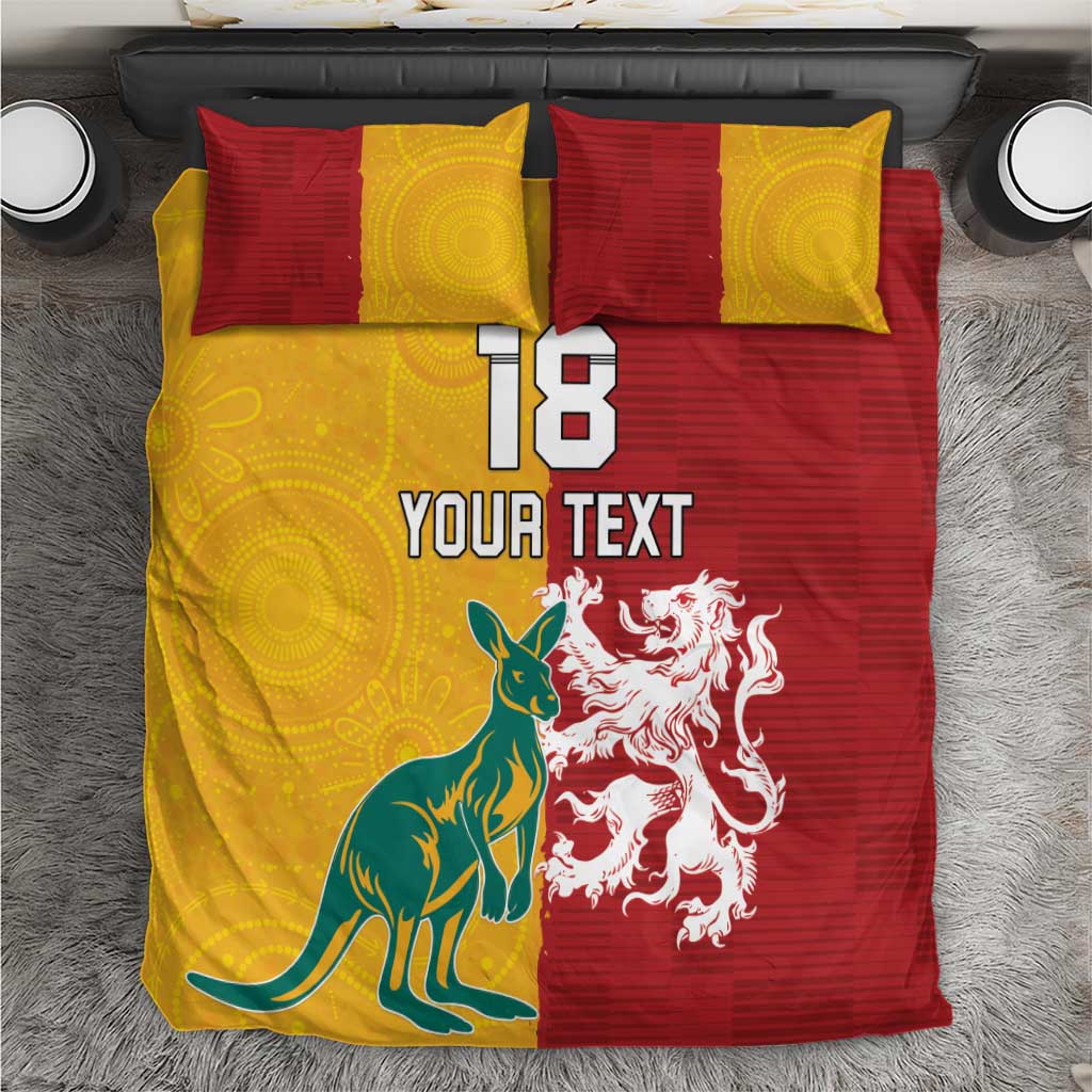 Custom British Lions Australia Bedding Set Unique Style - Wonder Print Shop