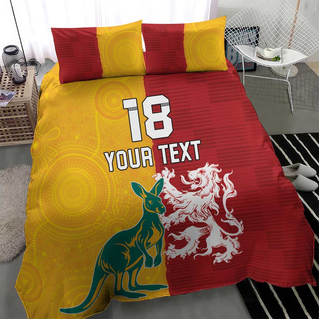 Custom British Lions Australia Bedding Set Unique Style - Wonder Print Shop