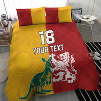 Custom British Lions Australia Bedding Set Unique Style - Wonder Print Shop