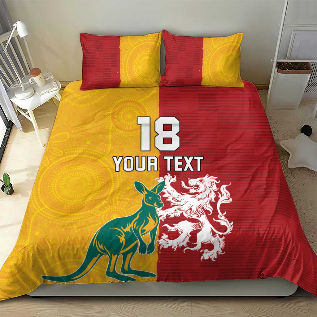 Custom British Lions Australia Bedding Set Unique Style - Wonder Print Shop