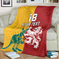 Custom British Lions Australia Blanket Unique Style - Wonder Print Shop