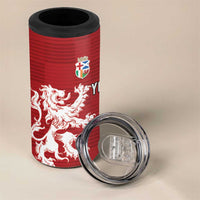 Custom British Lions Australia 4 in 1 Can Cooler Tumbler Unique Style - Wonder Print Shop