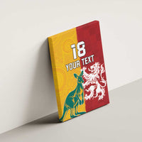 Custom British Lions Australia Canvas Wall Art Unique Style - Wonder Print Shop