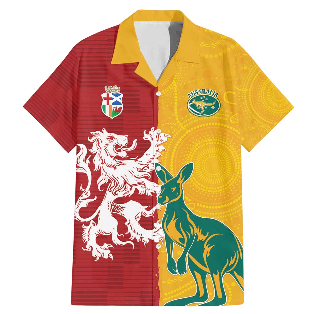 Custom British Lions Australia Family Matching Mermaid Dress and Hawaiian Shirt Unique Style - Wonder Print Shop