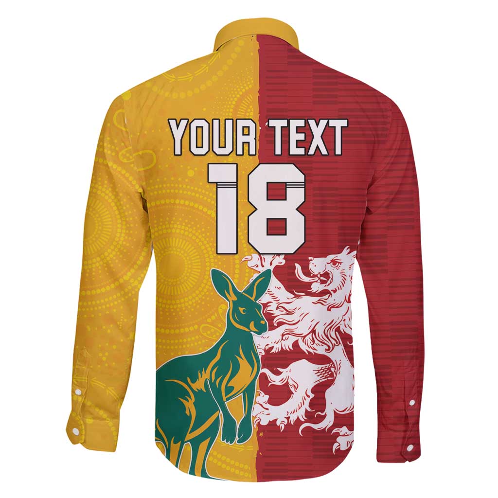 Custom British Lions Australia Family Matching Off Shoulder Short Dress and Hawaiian Shirt Unique Style - Wonder Print Shop