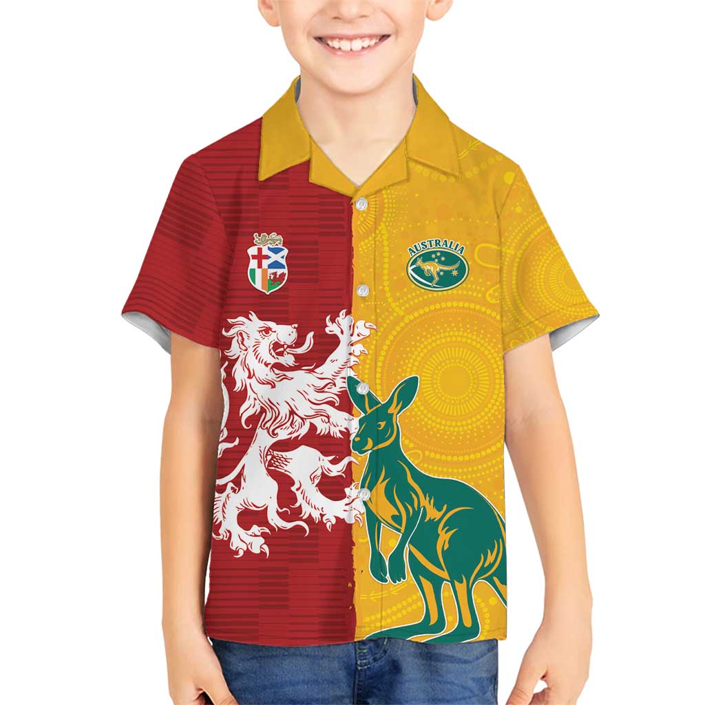 Custom British Lions Australia Family Matching Summer Maxi Dress and Hawaiian Shirt Unique Style - Wonder Print Shop