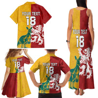 Custom British Lions Australia Family Matching Tank Maxi Dress and Hawaiian Shirt Unique Style - Wonder Print Shop