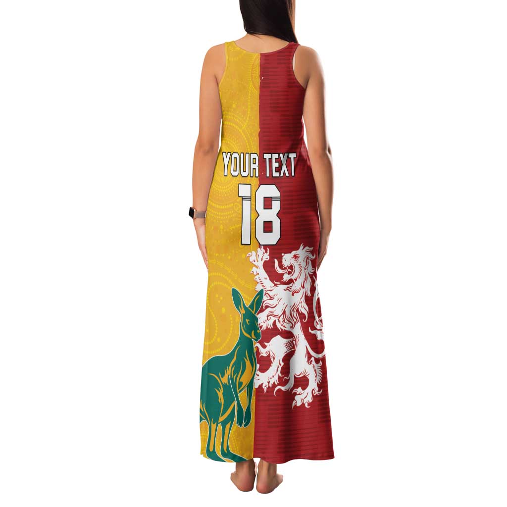 Custom British Lions Australia Family Matching Tank Maxi Dress and Hawaiian Shirt Unique Style - Wonder Print Shop