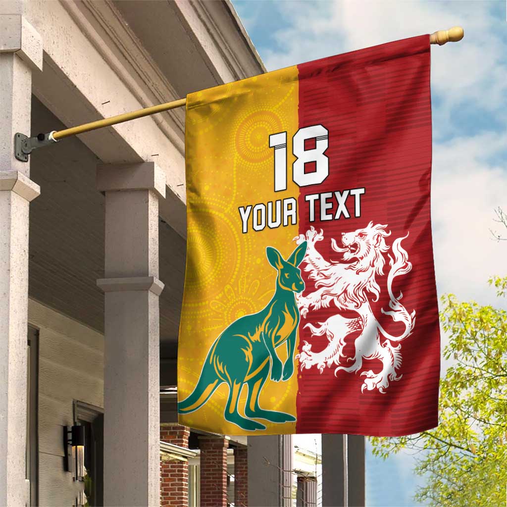 Custom British Lions Australia Garden Flag Unique Style - Wonder Print Shop