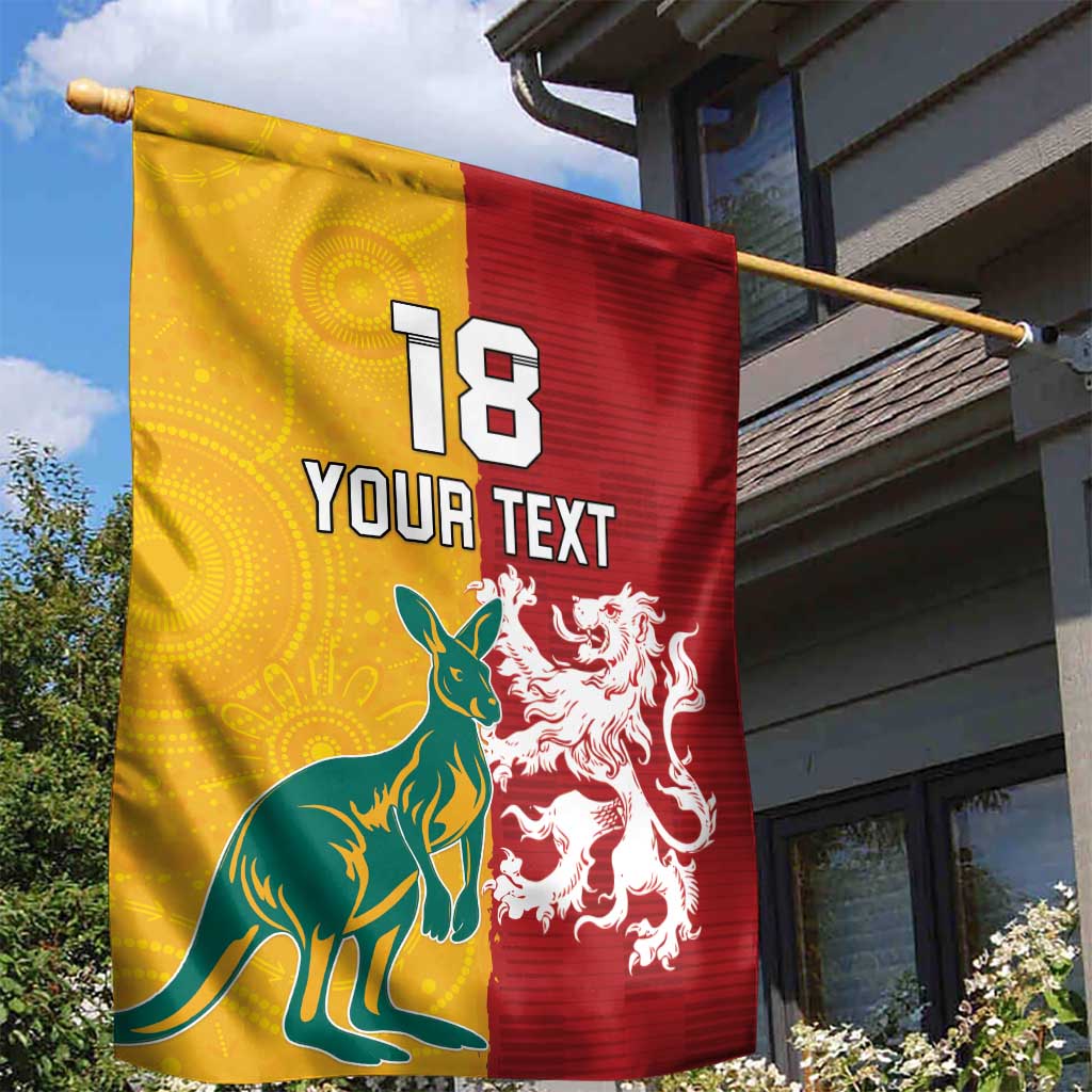 Custom British Lions Australia Garden Flag Unique Style - Wonder Print Shop