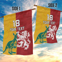Custom British Lions Australia Garden Flag Unique Style - Wonder Print Shop