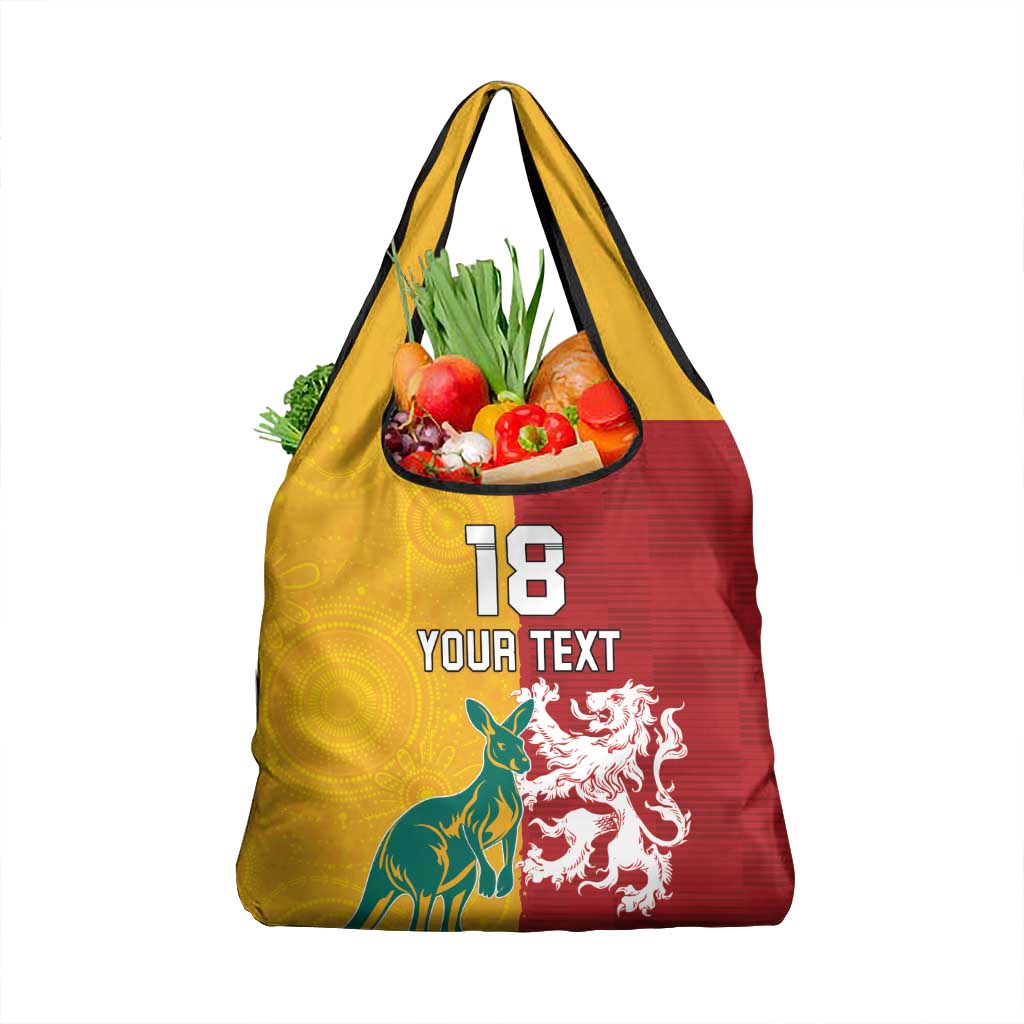 Custom British Lions Australia Grocery Bag Unique Style - Wonder Print Shop