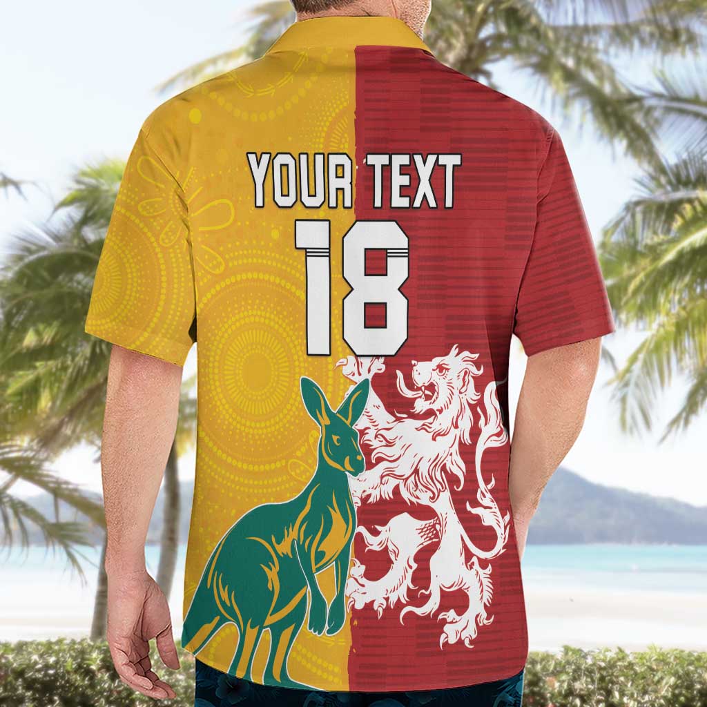 Custom British Lions Australia Hawaiian Shirt Unique Style - Wonder Print Shop