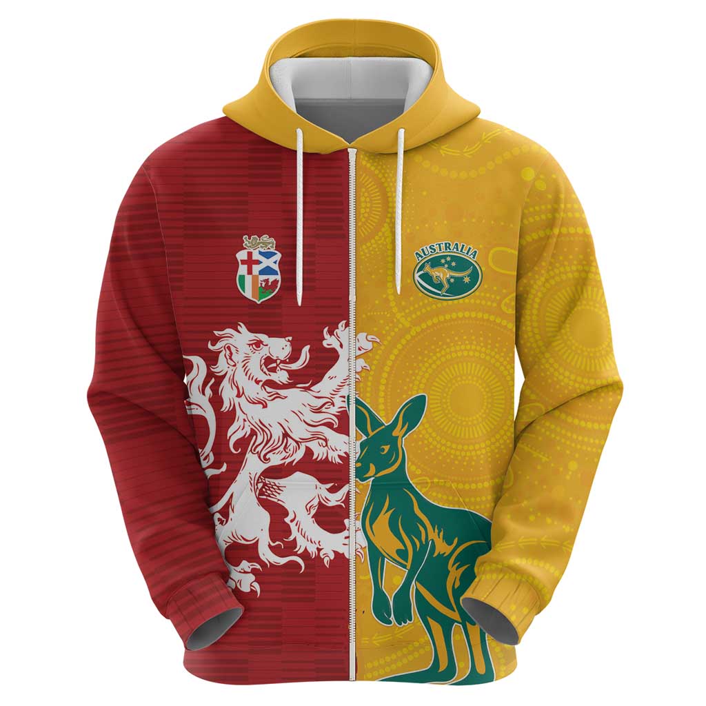 Custom British Lions Australia Hoodie Unique Style - Wonder Print Shop