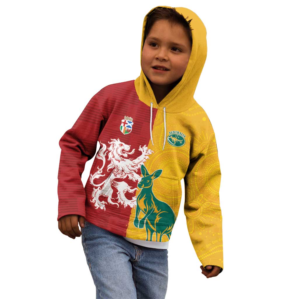Custom British Lions Australia Kid Hoodie Unique Style - Wonder Print Shop