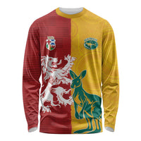 Custom British Lions Australia Long Sleeve Shirt Unique Style - Wonder Print Shop