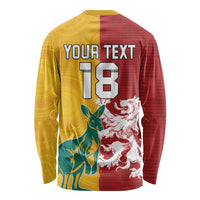 Custom British Lions Australia Long Sleeve Shirt Unique Style - Wonder Print Shop