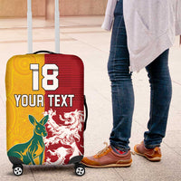 Custom British Lions Australia Luggage Cover Unique Style - Wonder Print Shop