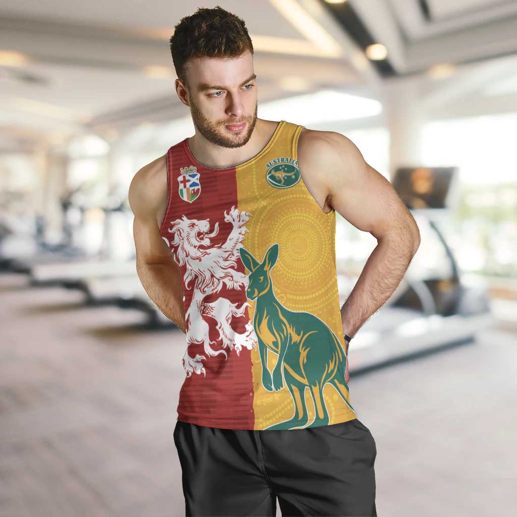 Custom British Lions Australia Men Tank Top Unique Style - Wonder Print Shop