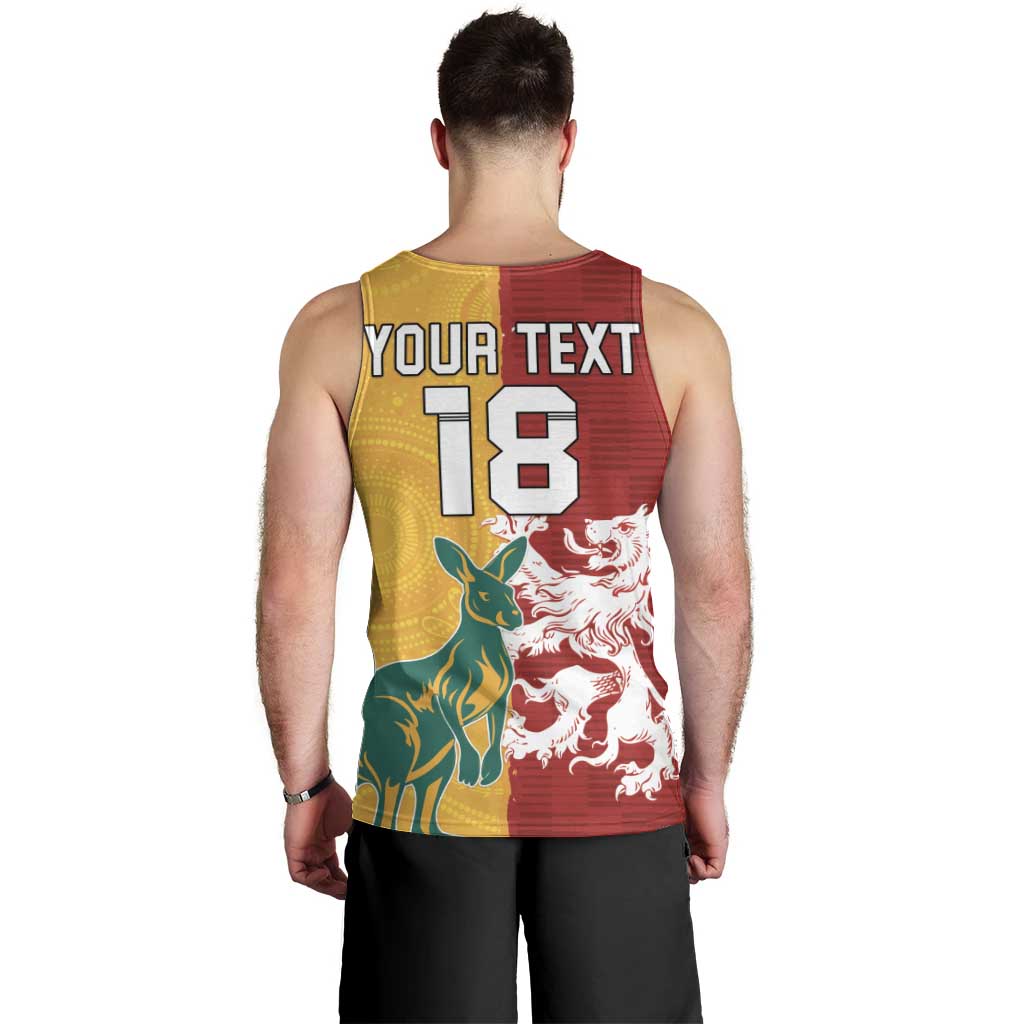 Custom British Lions Australia Men Tank Top Unique Style - Wonder Print Shop