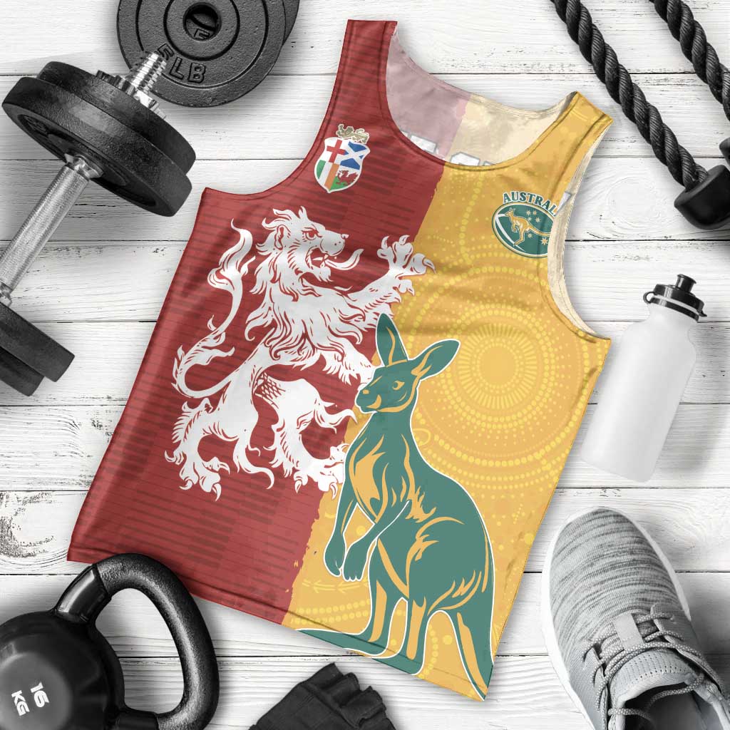 Custom British Lions Australia Men Tank Top Unique Style - Wonder Print Shop