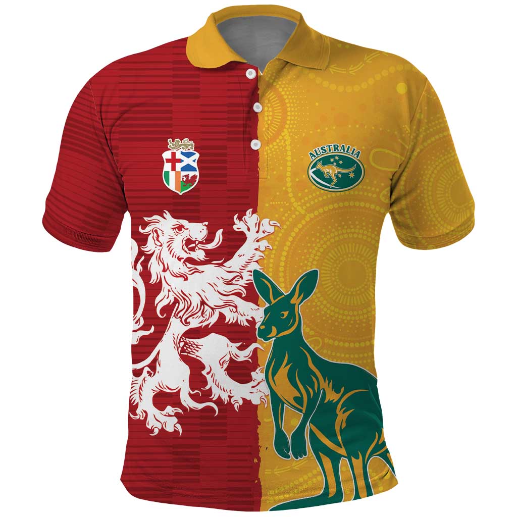 Custom British Lions Australia Polo Shirt Unique Style - Wonder Print Shop